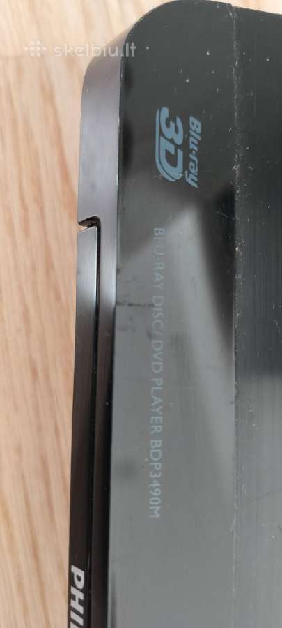 Philips Bluray 3D grotuvas Bdp 3490m - nuotraukos Nr. 12
