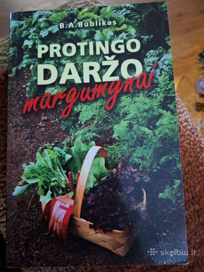 Protingo daržo margumynai.