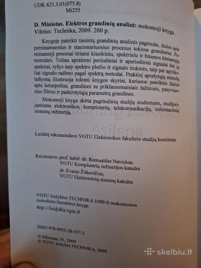 Elektros grandinių analizė - nuotraukos Nr. 2