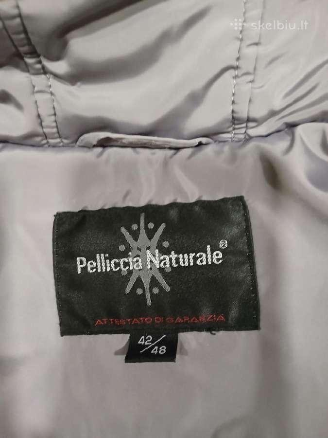 Pukinis paltas pilkos spslvos - nuotraukos Nr. 3