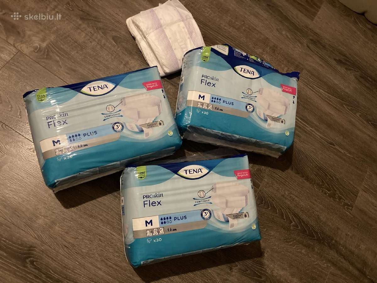 Sauskelnės Tena Flex M Plus