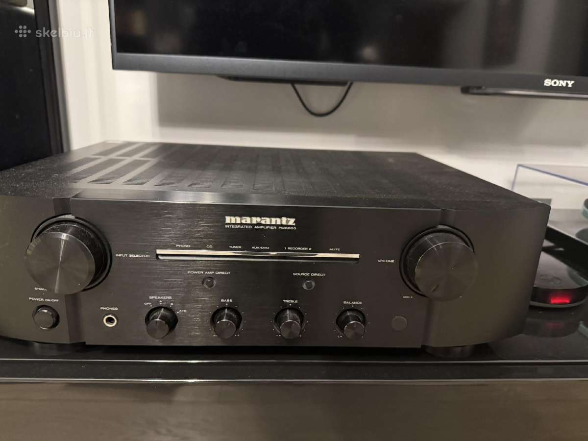 Stiprintuvas Marantz Pm8003 - nuotraukos Nr. 2
