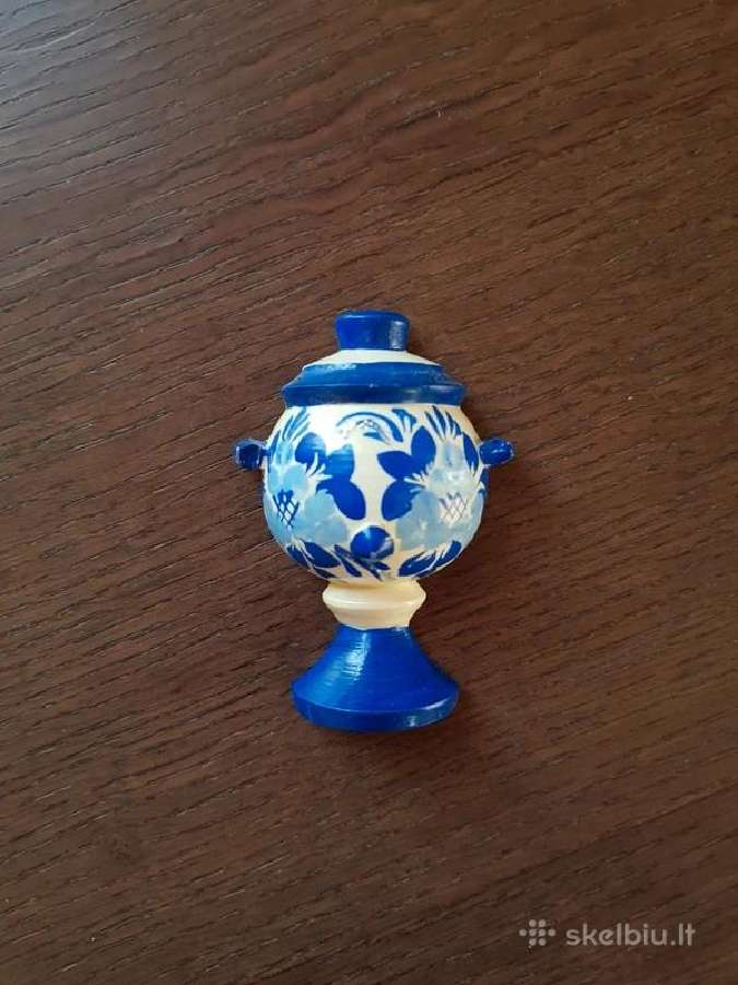 Magnetukas samovar suvenyras magnet gzel - nuotraukos Nr. 5