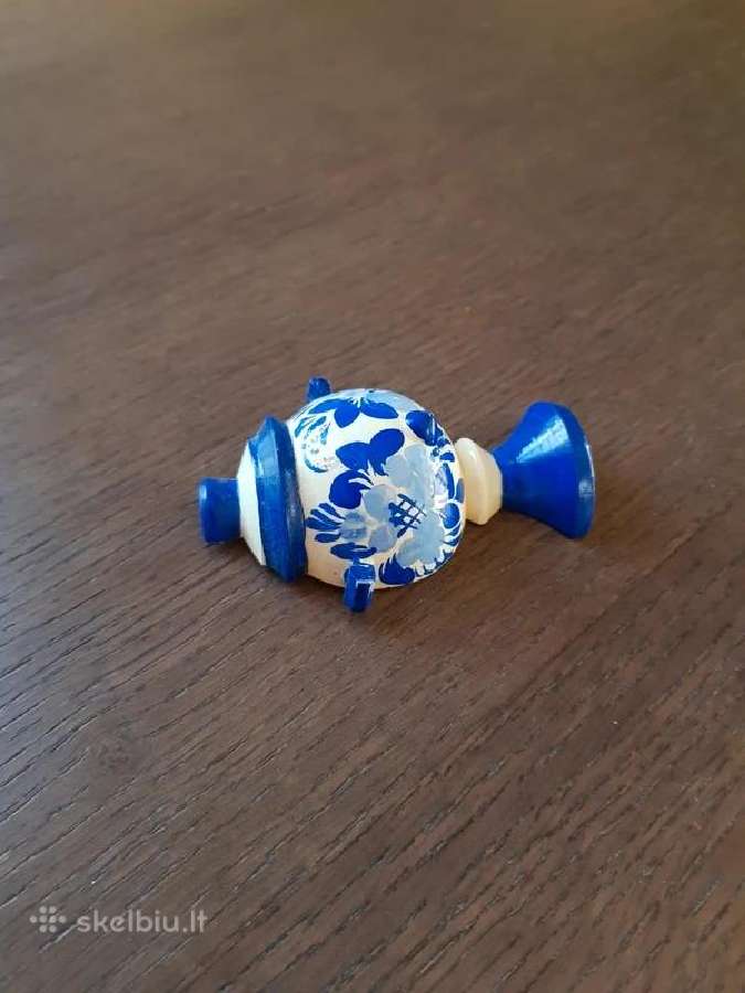 Magnetukas samovar suvenyras magnet gzel - nuotraukos Nr. 3
