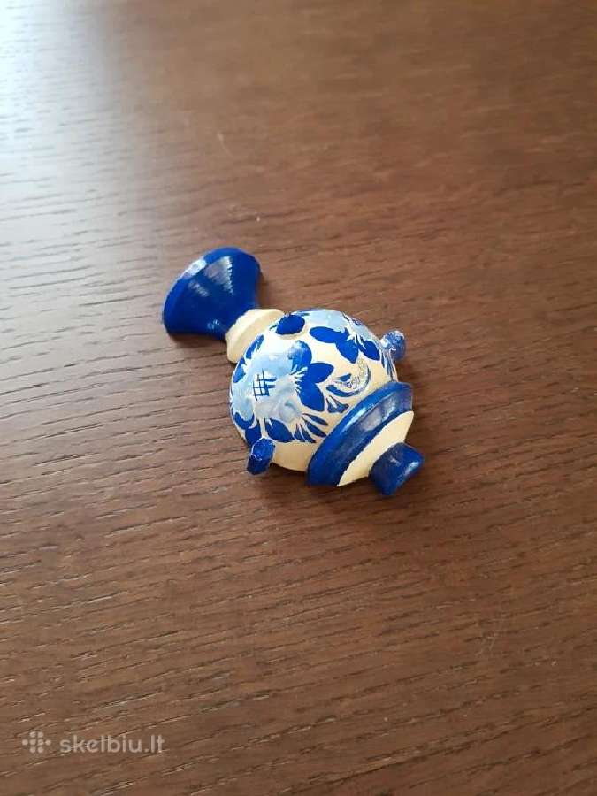 Magnetukas samovar suvenyras magnet gzel - nuotraukos Nr. 4