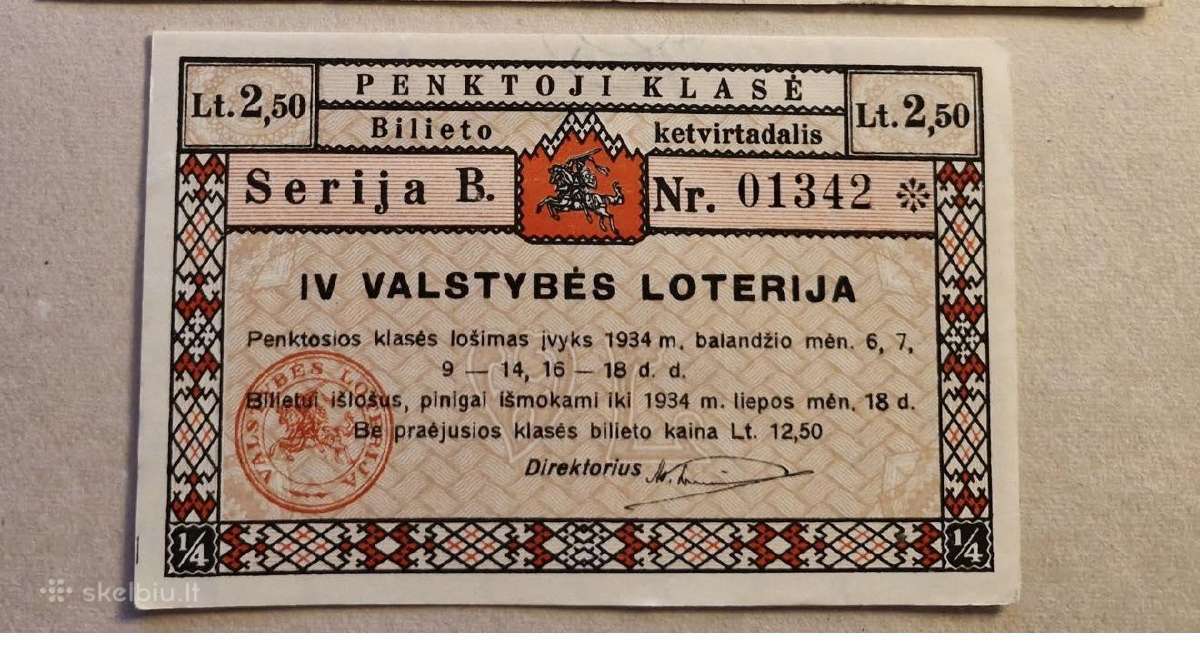 Pirkčiau Lietuvos ir TSRS Loterijos Bilietus - nuotraukos Nr. 3