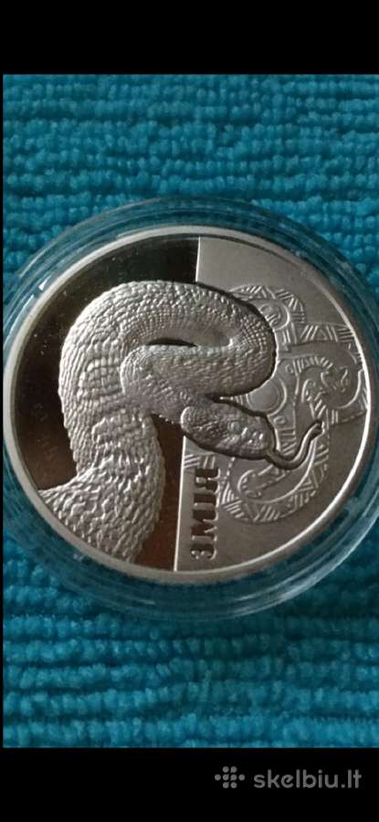 Moneta Ukraina 2017m. 5 griven, sidabras - nuotraukos Nr. 2