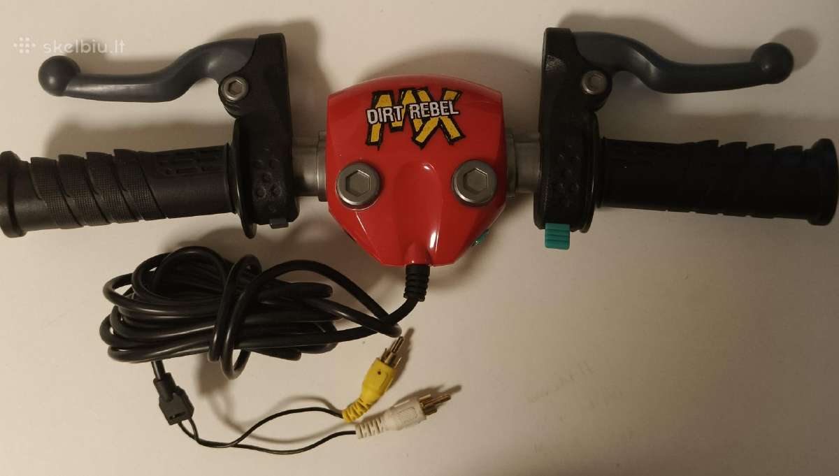 Hasbro Mx Dirt Rebel TV moto vaizdo zaidimas retro