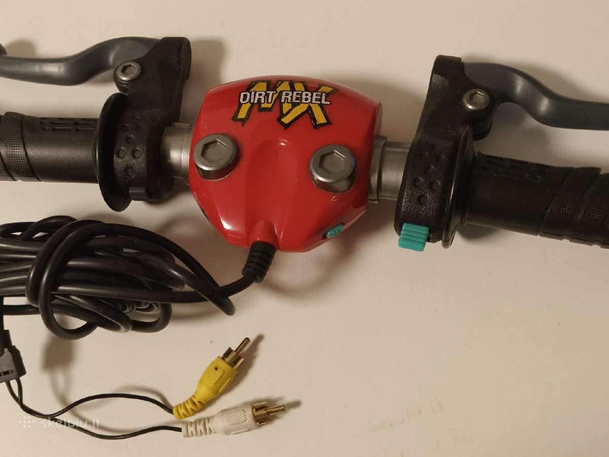 Hasbro Mx Dirt Rebel TV moto vaizdo zaidimas retro - nuotraukos Nr. 2