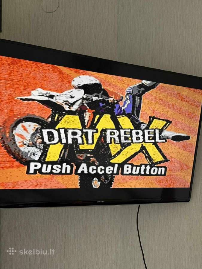 Hasbro Mx Dirt Rebel TV moto vaizdo zaidimas retro - nuotraukos Nr. 7