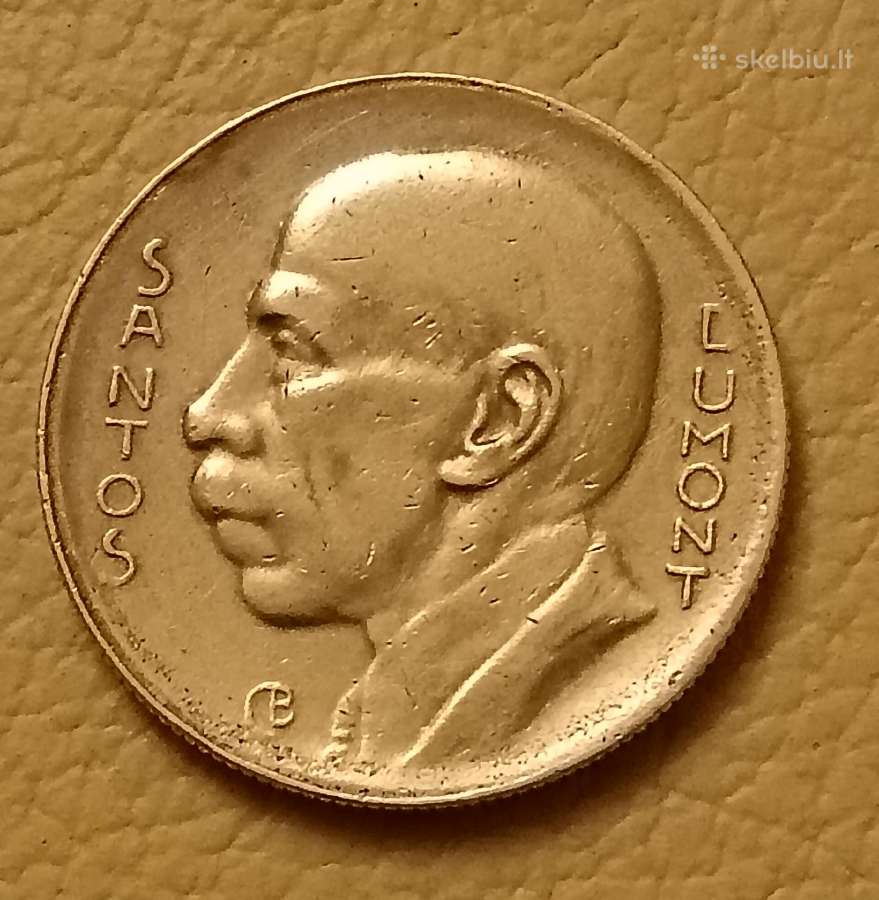 Brazilija 5000 realų 1936 m. - nuotraukos Nr. 2