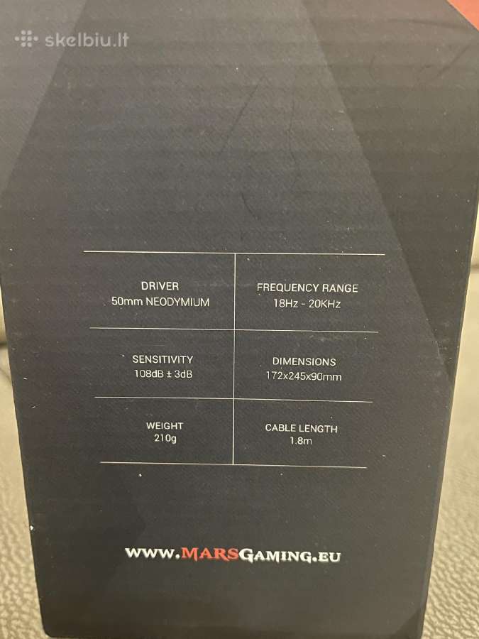 Žaidimų ausinės Marsgaming - Mh220 - nuotraukos Nr. 2