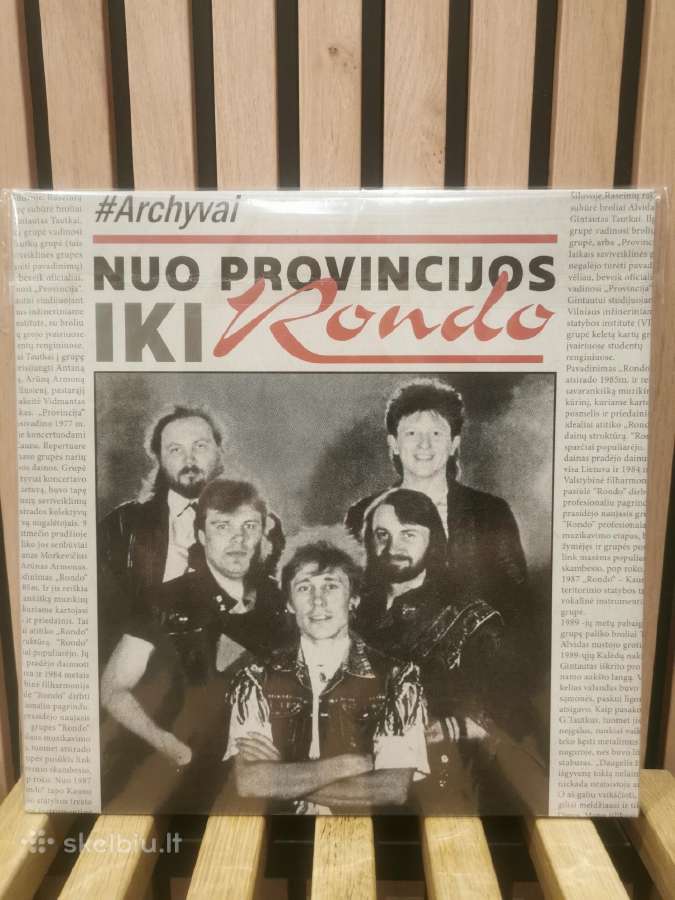 Plokštelė "Rondo - Nuo Provincijos Iki Rondo''