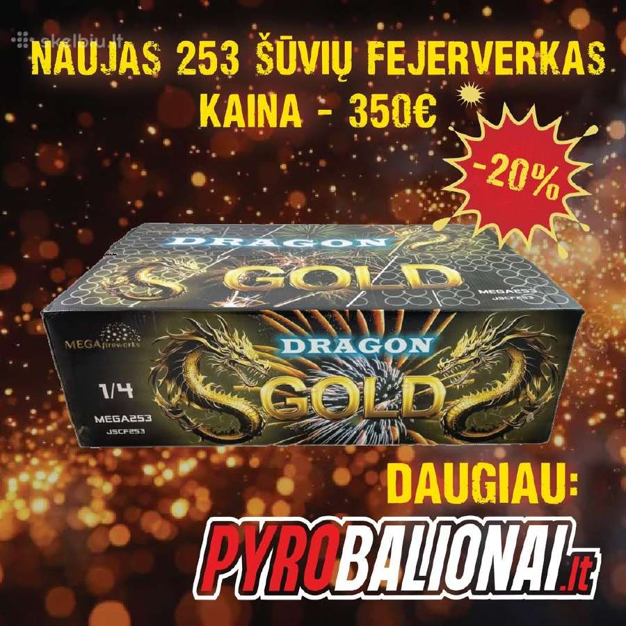Pigiausi! Naujausi! Fejerverkai Kaune ! - nuotraukos Nr. 9