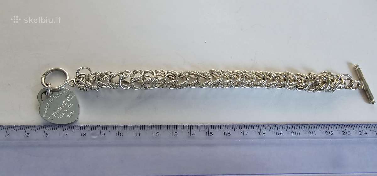 Sidabrine apyranke Tiffany & Co 925 praba