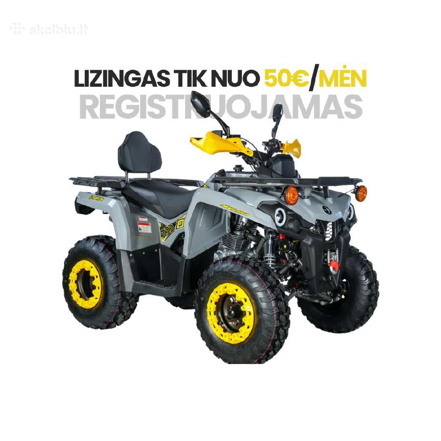 Keturratis Registruojamas T3b 200cc! Pigiausias! - nuotraukos Nr. 2
