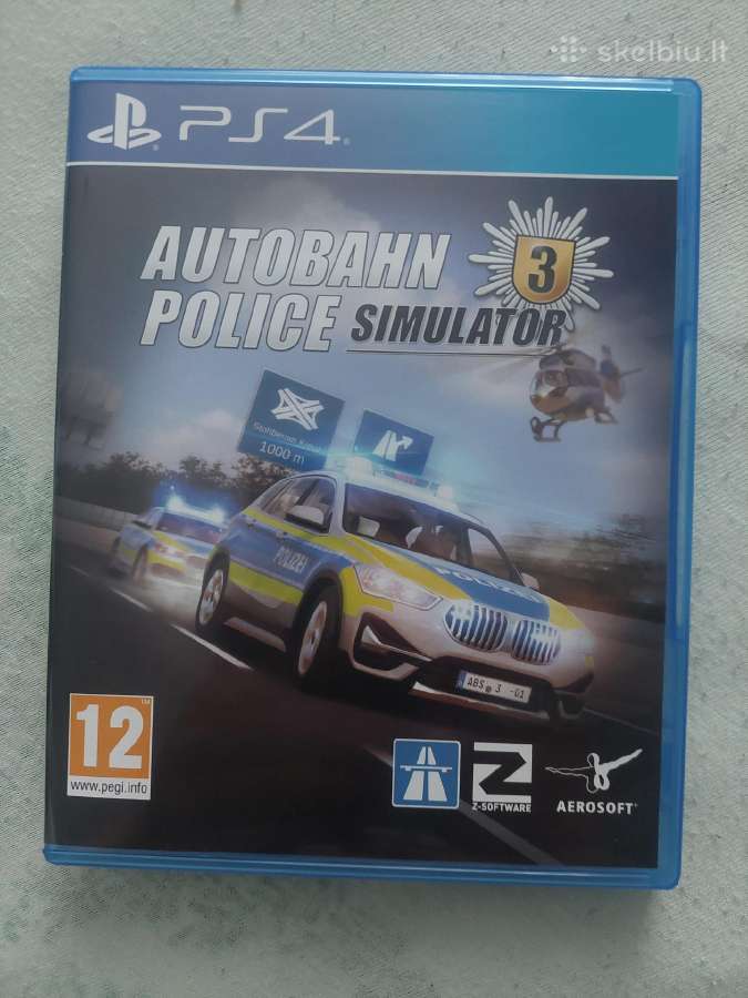 Ps4 Autobahn Police 3 Simulator