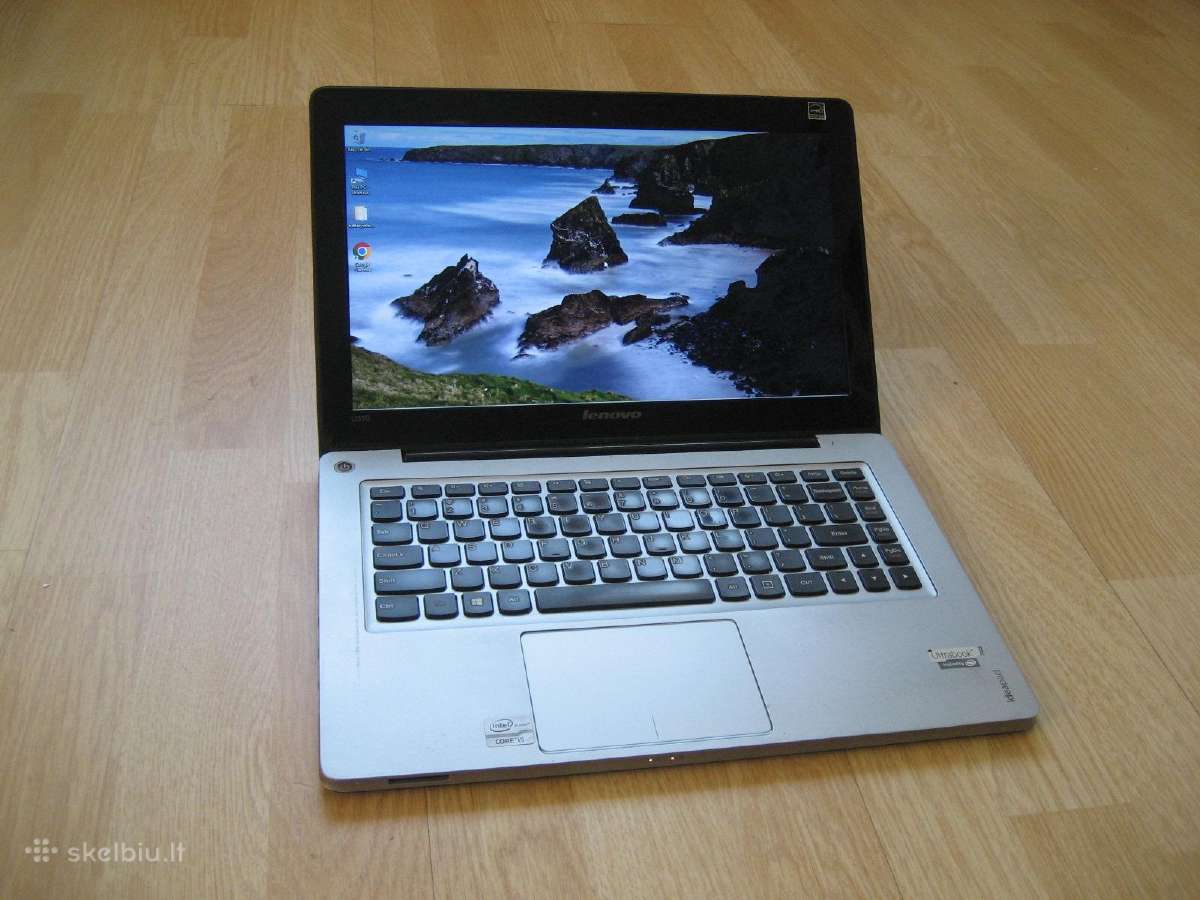 Lenovo U310 13.3/ i5 2.60ghz/ 8gb/ 128gb/ 2 val. - nuotraukos Nr. 2
