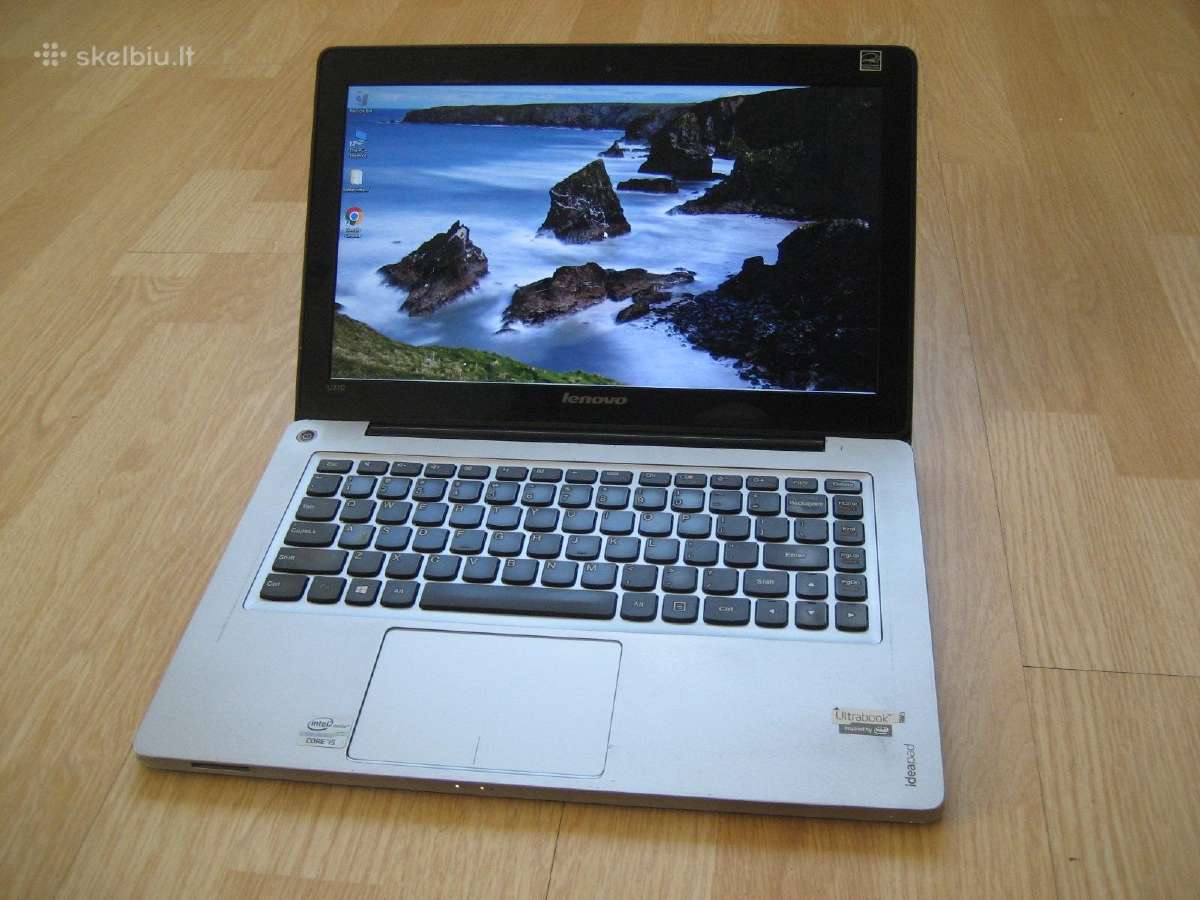 Lenovo U310 13.3/ i5 2.60ghz/ 8gb/ 128gb/ 2 val. - nuotraukos Nr. 3