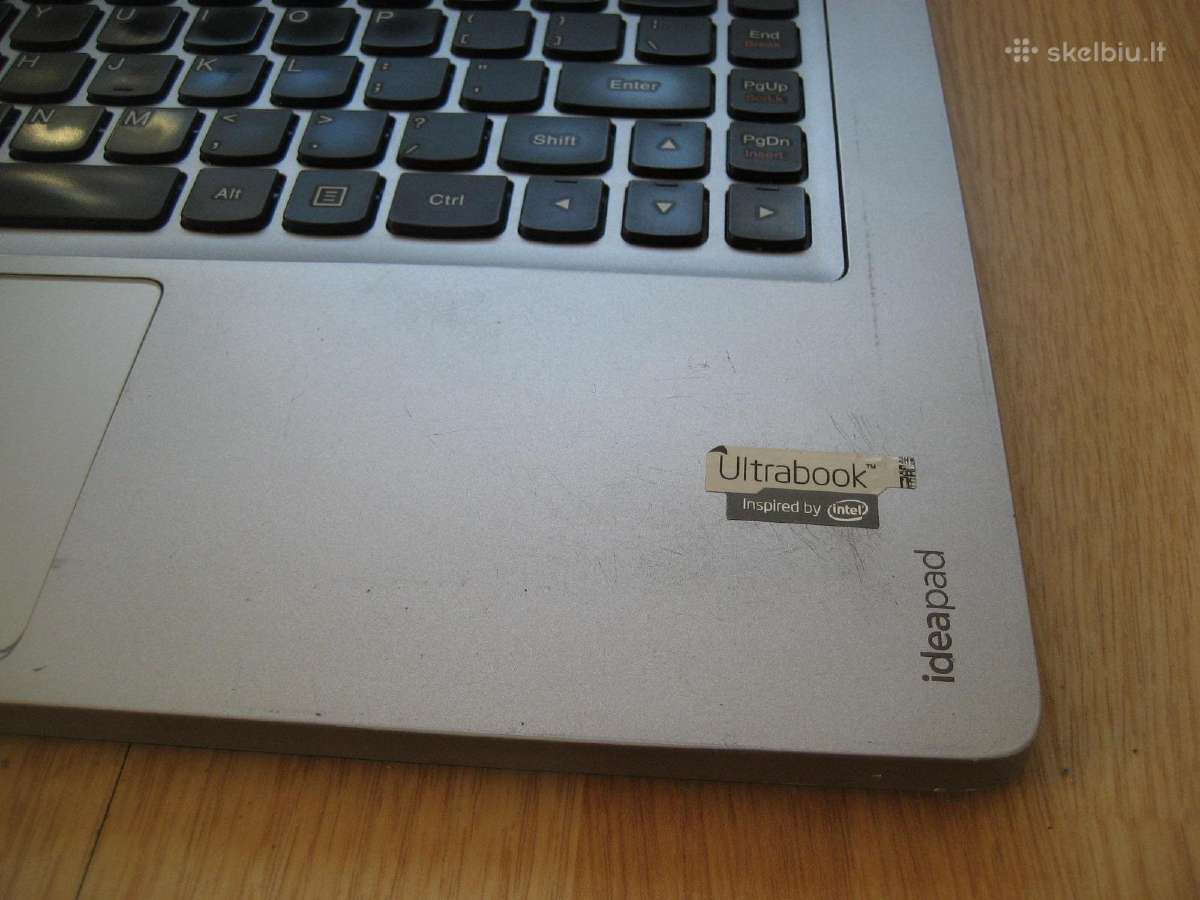 Lenovo U310 13.3/ i5 2.60ghz/ 8gb/ 128gb/ 2 val. - nuotraukos Nr. 6