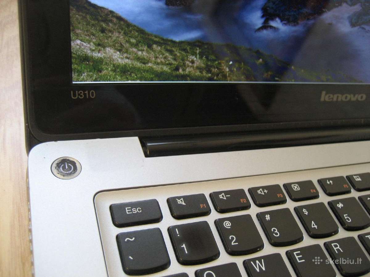 Lenovo U310 13.3/ i5 2.60ghz/ 8gb/ 128gb/ 2 val. - nuotraukos Nr. 7
