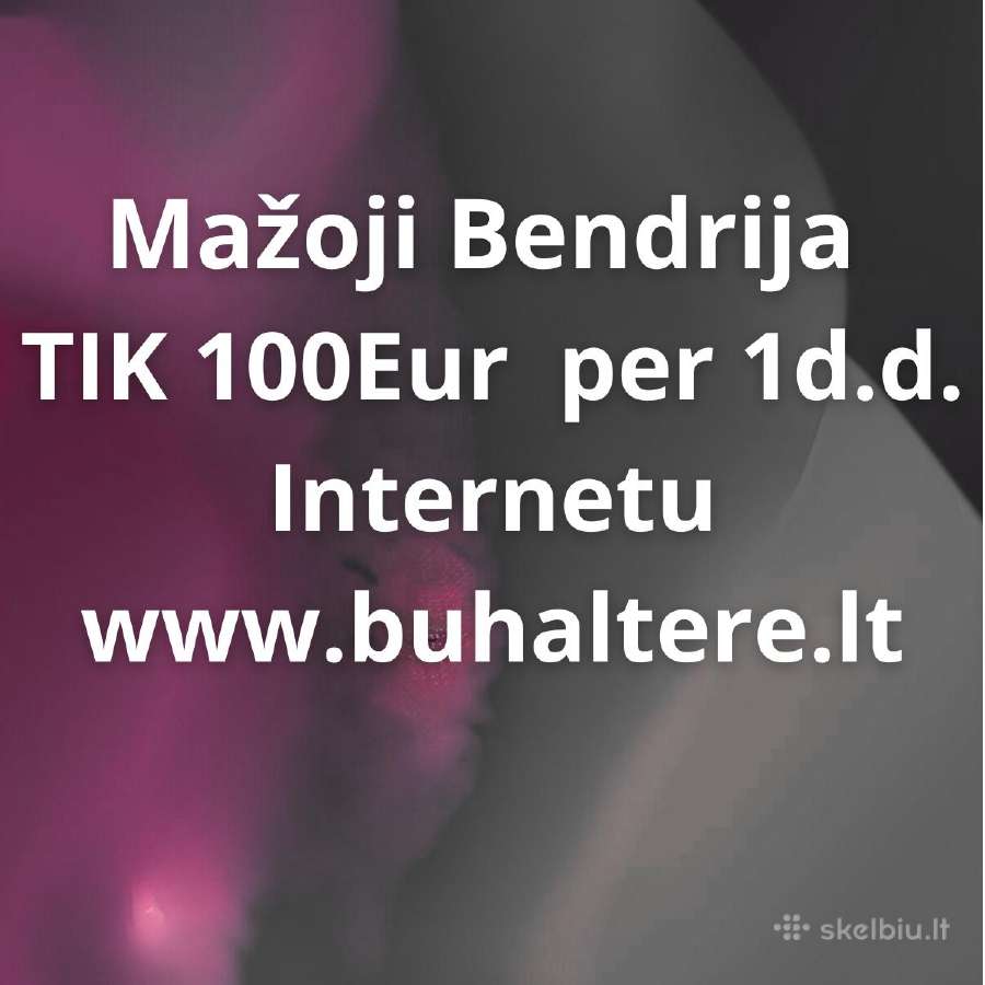 MB įsteigimas su Banko sąskaita ir PVM kodu!