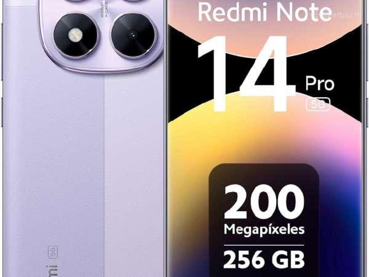Note 14 pro 8/256 - Skelbiu.lt