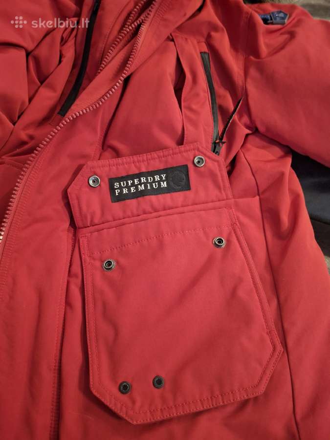 Superdry nauja žieminė striukė S dydis - nuotraukos Nr. 7