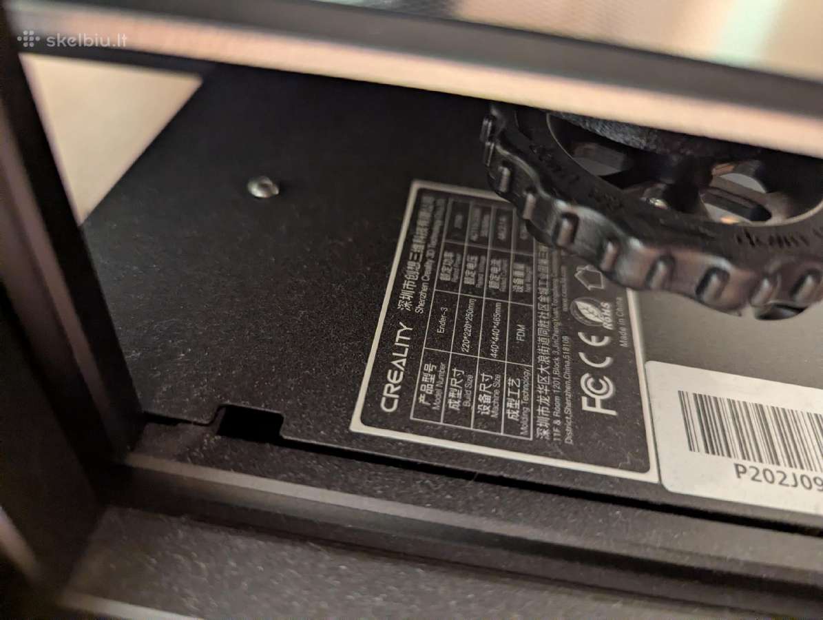 3D spausdintuvas Creality ender 3 - nuotraukos Nr. 3