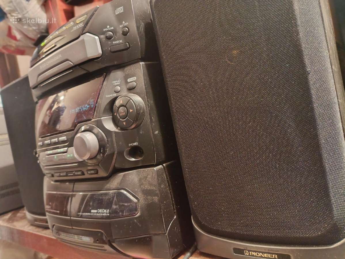Panasonic Muzikinis, Centras CD,fm,aux,mc