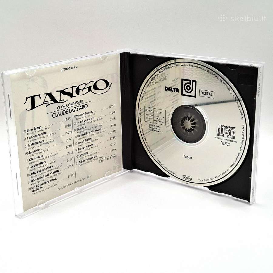 Claude Lazzaro - Tango (CD, Albumas) - nuotraukos Nr. 3