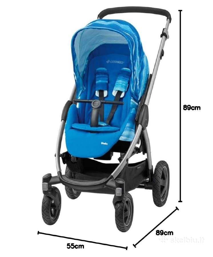 Maxi-cosi Stella pilnas komplektas, adapteriai - nuotraukos Nr. 9