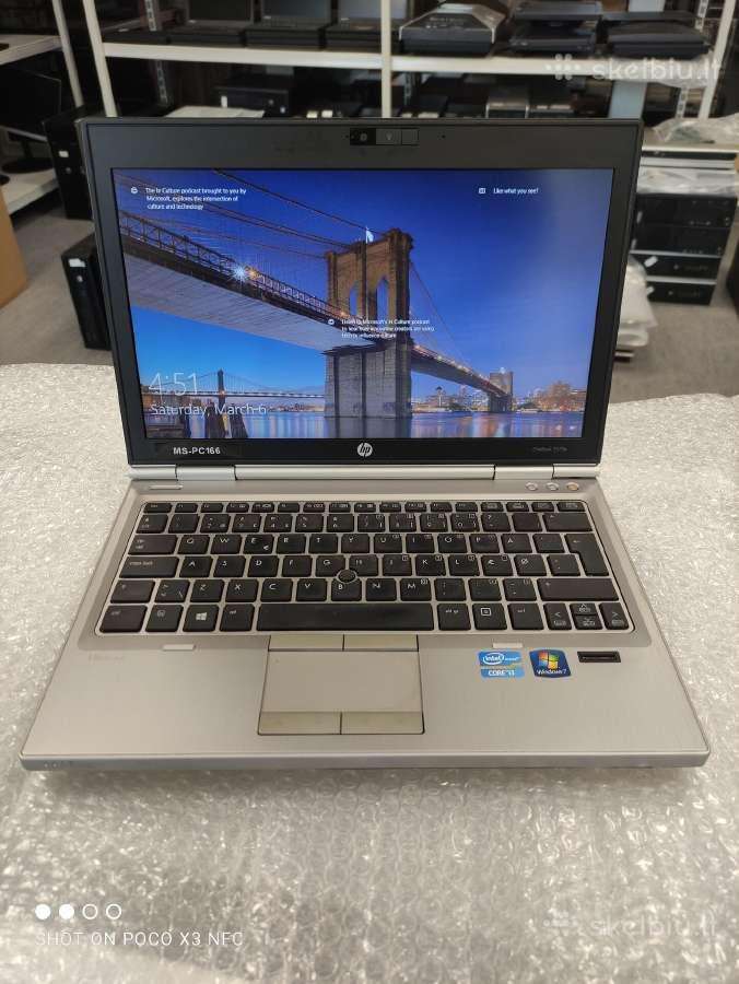 Hp Elitebook 2570p 12" i5 Ram8gb Ssd128gb