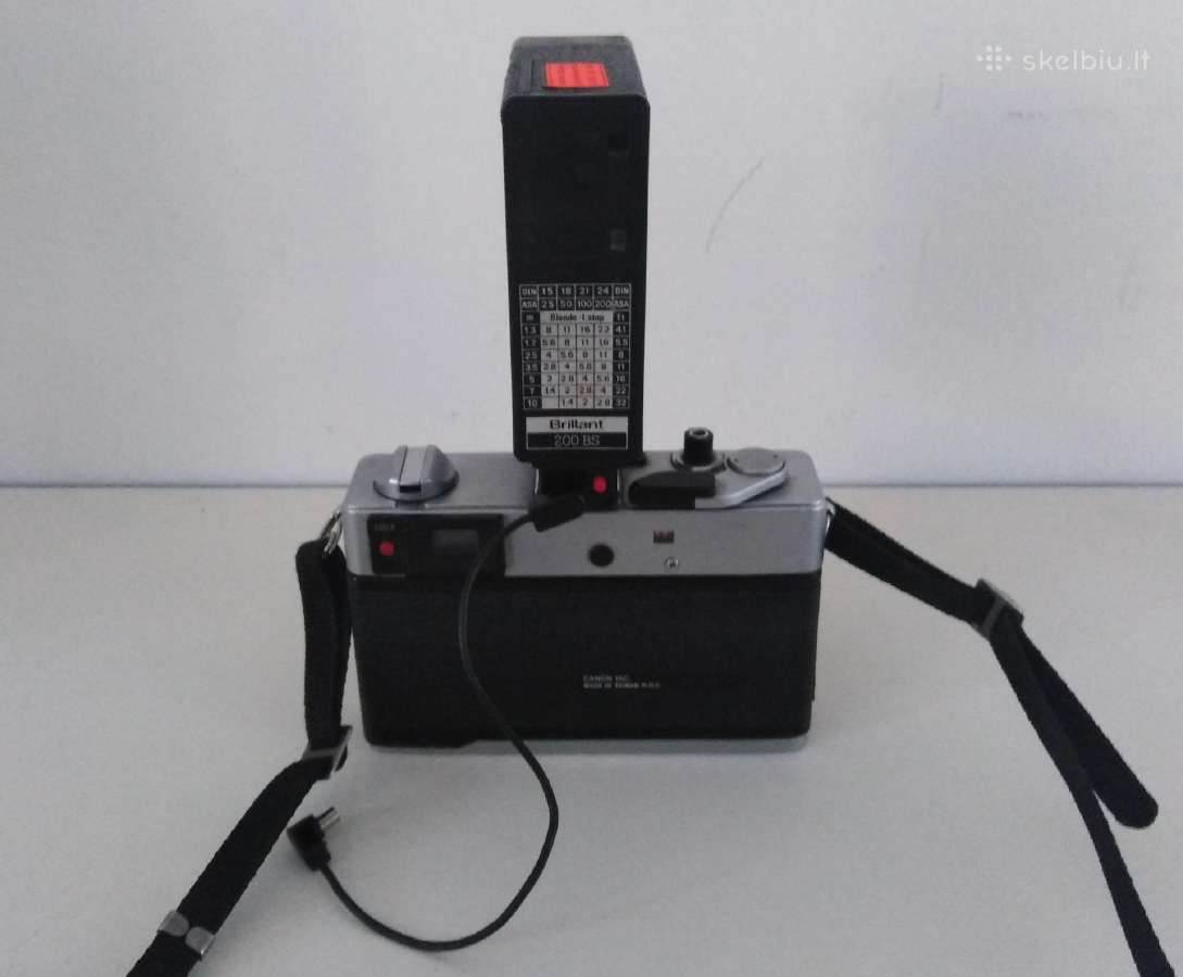 Canon Datematic juostinis fotoaparatas 1974 m. - nuotraukos Nr. 9