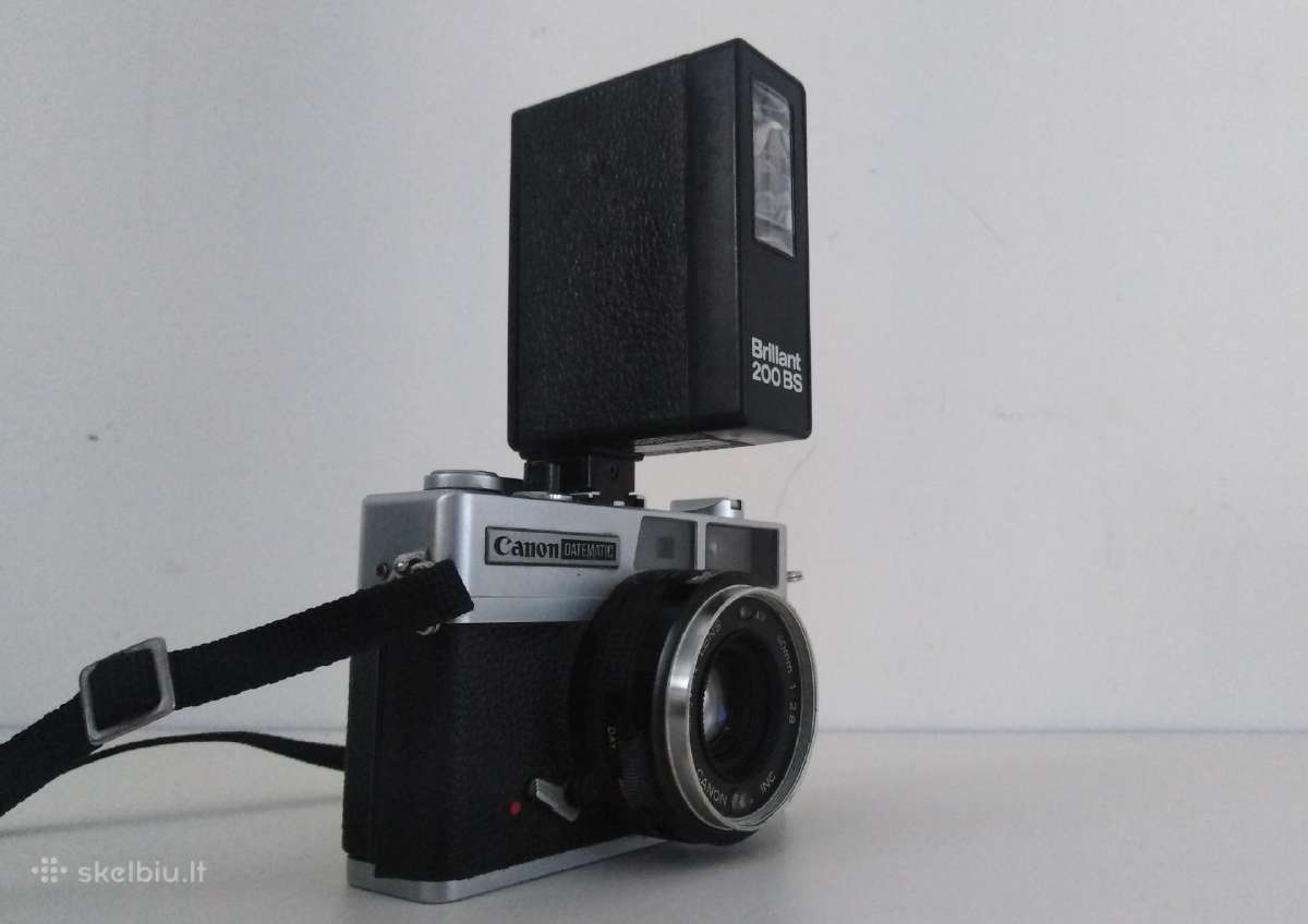 Canon Datematic juostinis fotoaparatas 1974 m. - nuotraukos Nr. 2