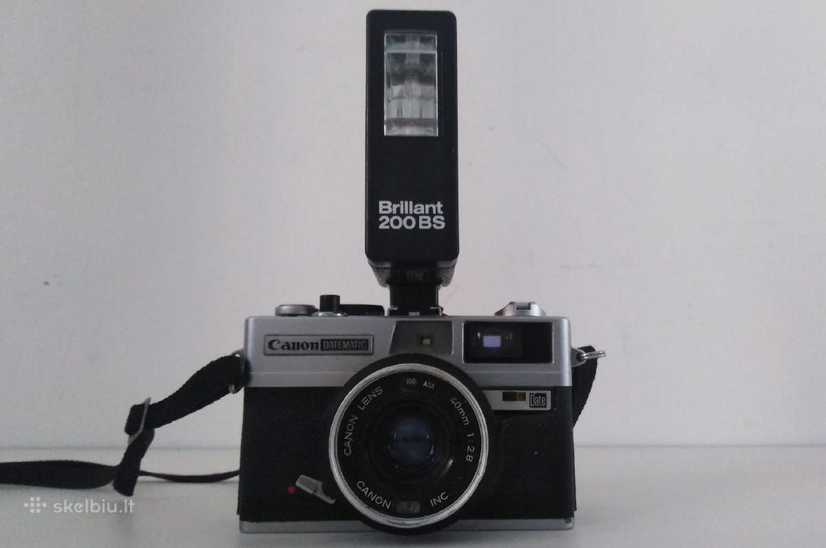 Canon Datematic juostinis fotoaparatas 1974 m. - nuotraukos Nr. 11