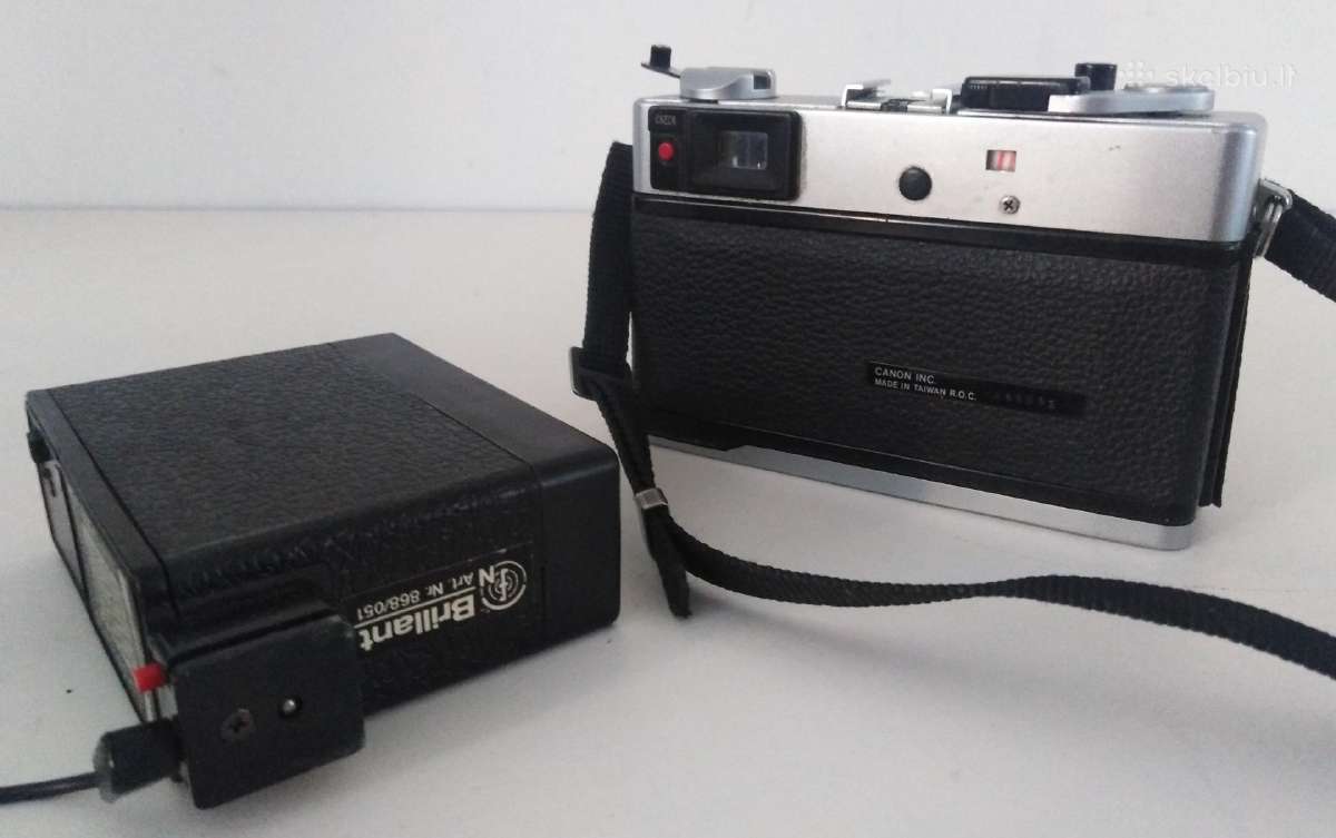 Canon Datematic juostinis fotoaparatas 1974 m. - nuotraukos Nr. 13