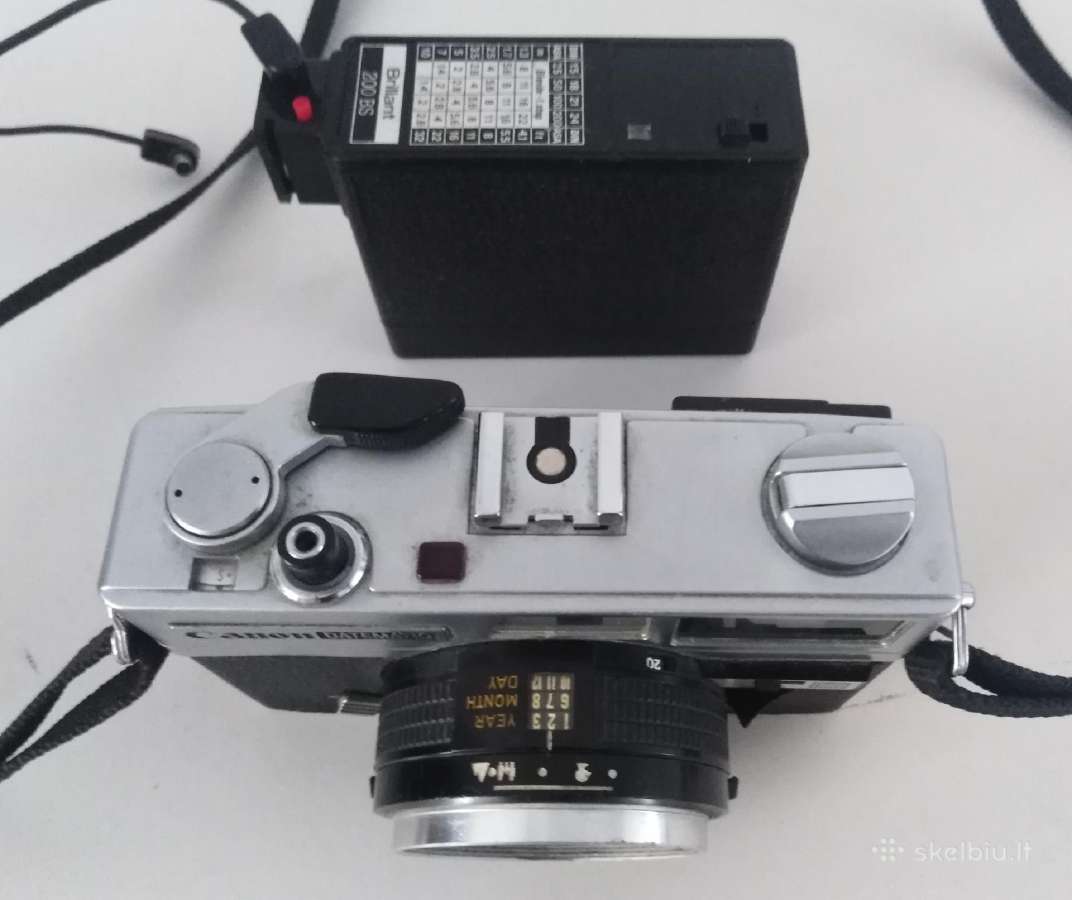 Canon Datematic juostinis fotoaparatas 1974 m. - nuotraukos Nr. 15