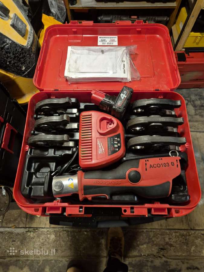 Milwaukee,geberit,hilti,novopress,klauke,presai - nuotraukos Nr. 18