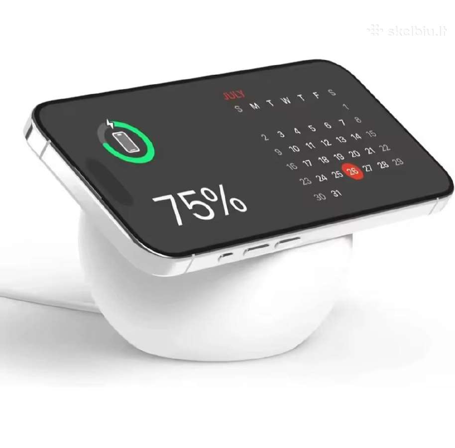 Apple krovimo stotelės silikoninis laikiklis
