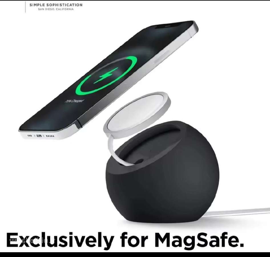 Apple krovimo stotelės silikoninis laikiklis - nuotraukos Nr. 4