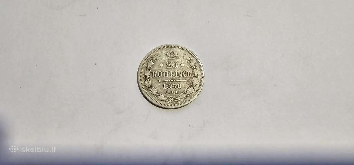 1868 20 kapeiku