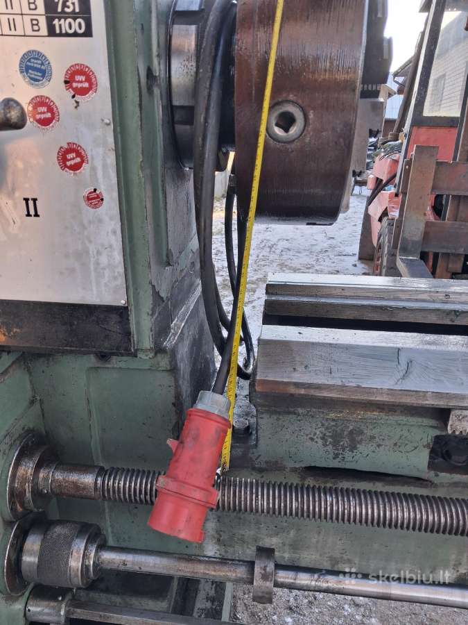 Metalo tekinimo staklės Erdmann 3000 - nuotraukos Nr. 3