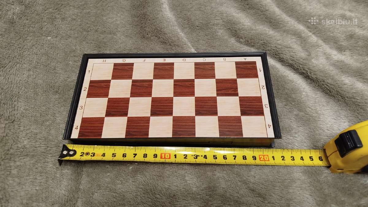 Šachmatų lenta 21*21 cm - nuotraukos Nr. 2