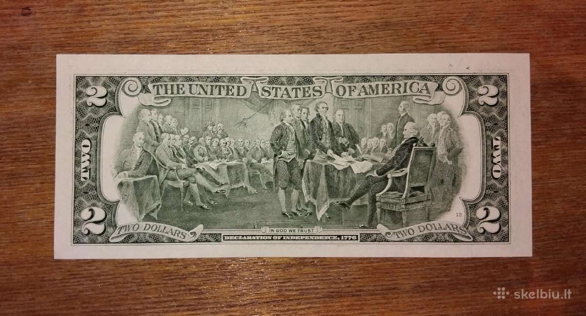 JAV 2 $ banknotas - nuotraukos Nr. 2