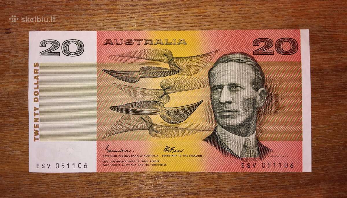 Australijos 20 $ banknotas