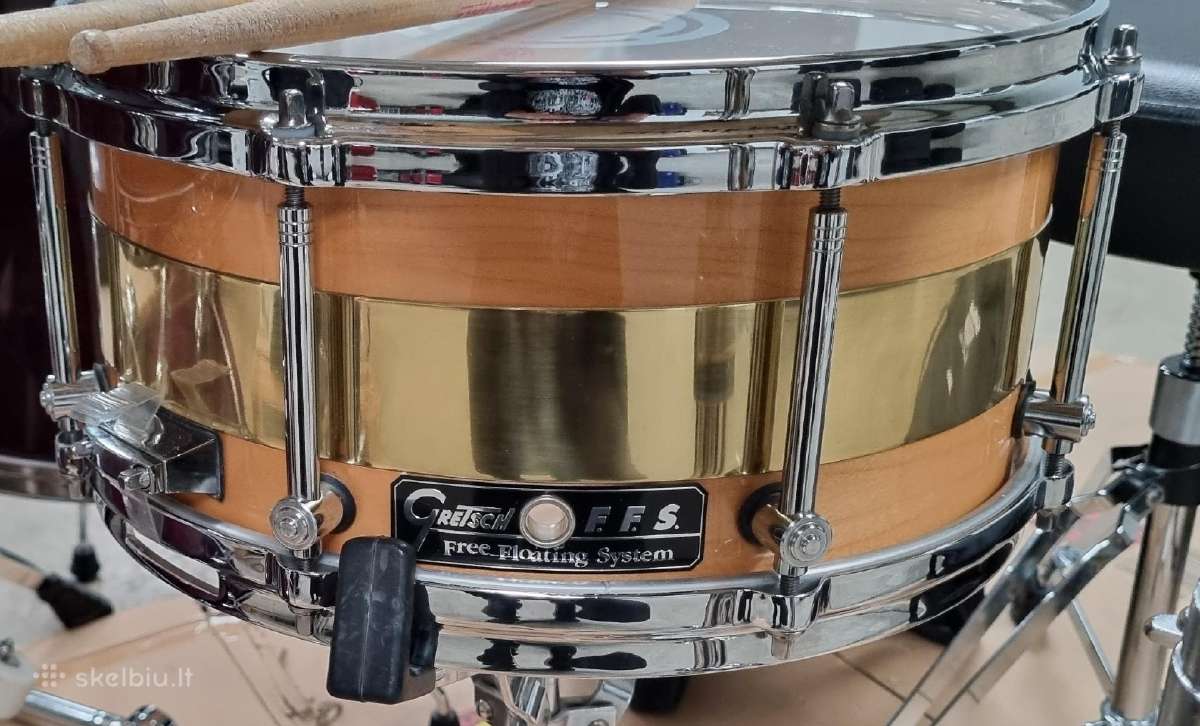 Gretsch 13x6 Free-floating solinis būgnas