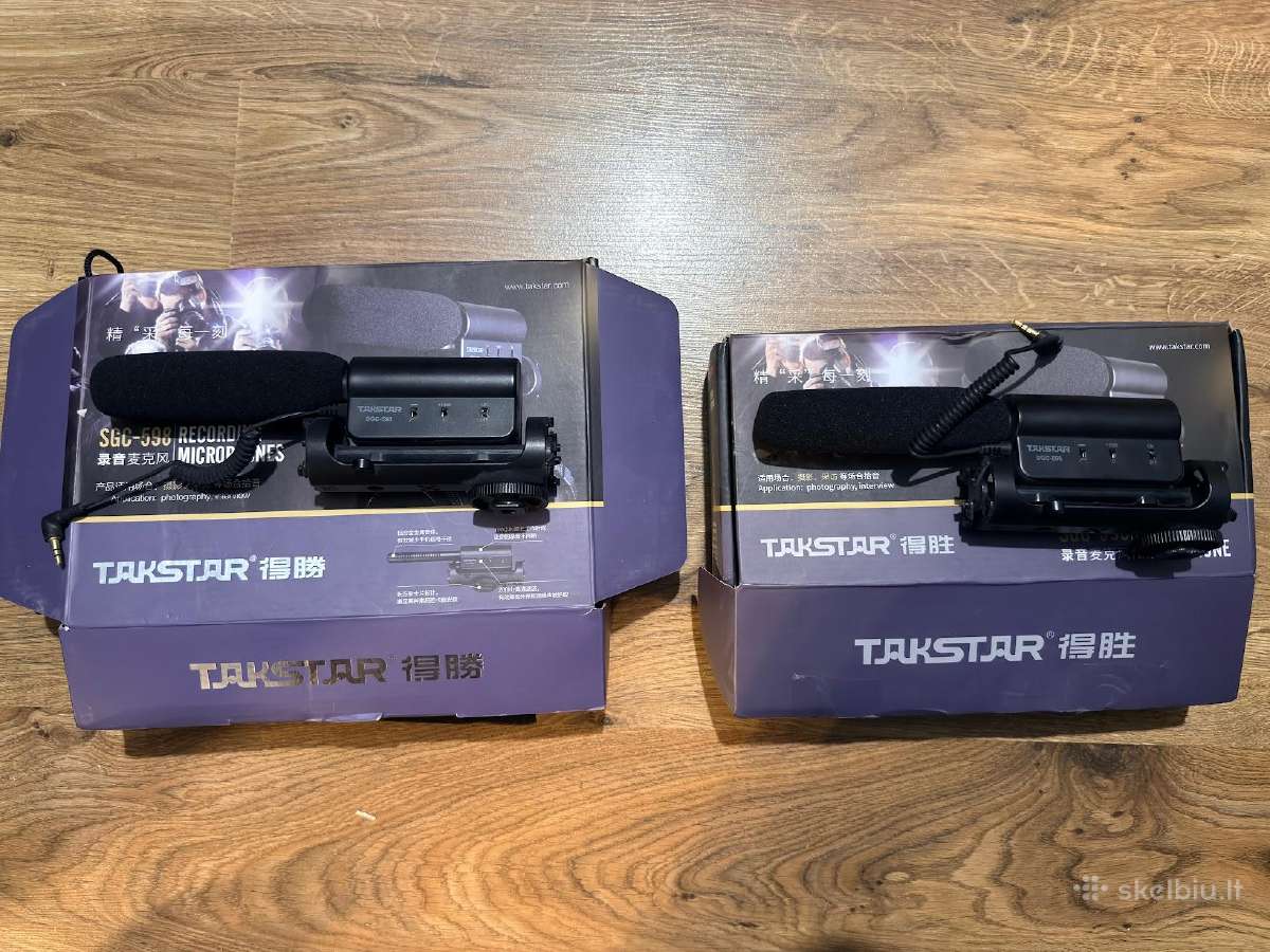 Takstar Sgc-598 Mikrofonai - nuotraukos Nr. 2