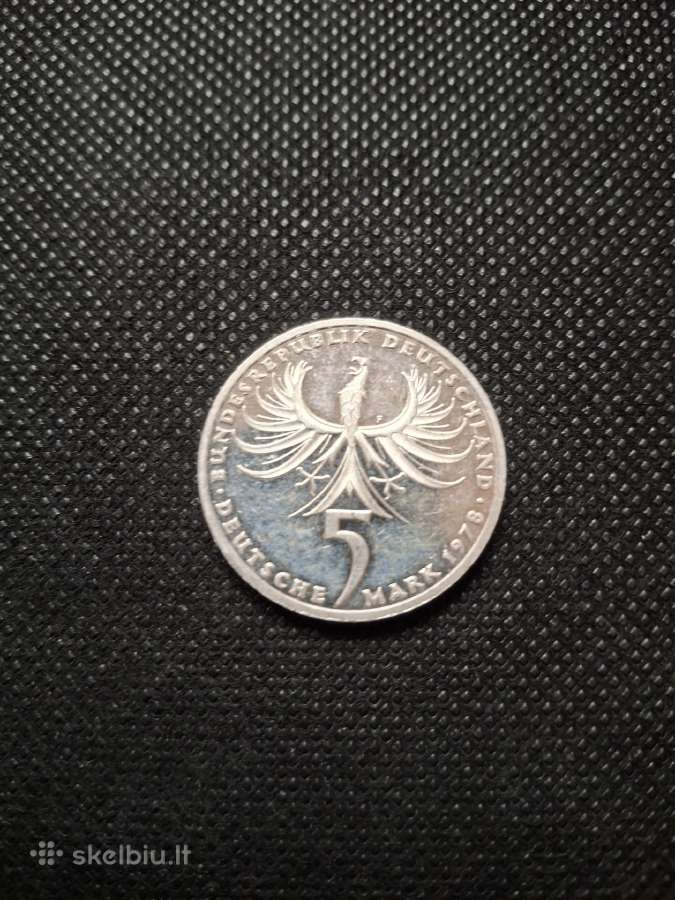 Vokietijos penkmarkes, sidabras - nuotraukos Nr. 8