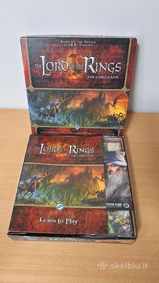 The Lord of the Rings The Card Game stalo žaidimas